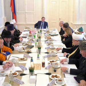Верховный муфтий принял участие на заседании Совета по взаимодействию с религиозными объединениями - Региональное духовное управление мусульман свердловской области, Екатеринбург